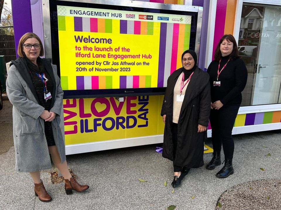 New Drop in Session Ilford Engagement Hub News RIASS Redbridge